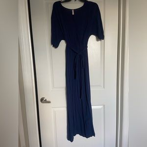 Xhilaration Navy Maxi dress - Size Medium